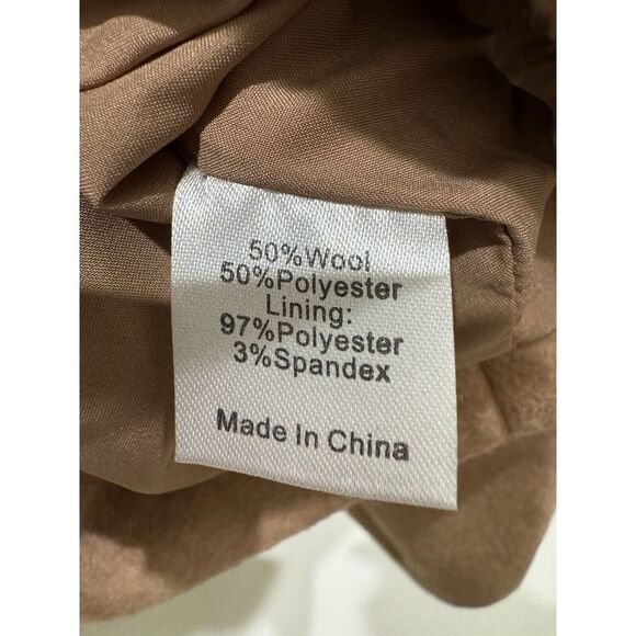 Tuckernuck Emerson Popover Wool Blend Camel Tan Pullover Jacket Size XXS - Picture 8 of 9